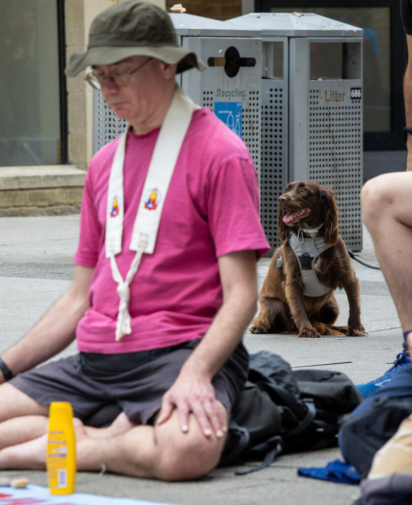 Big Sit in the Grand Arcade